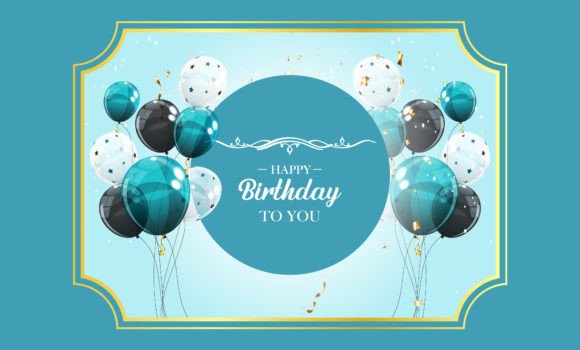Download Happy Birthday 3D Balloon Design - Balloon design Collection