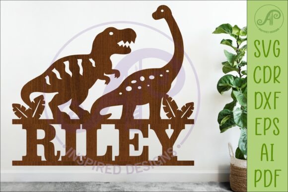 Download Dinosaur Name Sign SVG, Dinosaur Nursery - Dinosaur name sign Collection