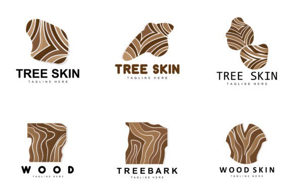Download Wood Layer Logo Tree Bark Structure Desi - Wood layer Collection