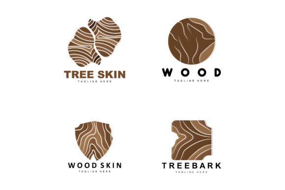 Download Wood Layer Logo Tree Bark Structure Desi - Wood layer Collection