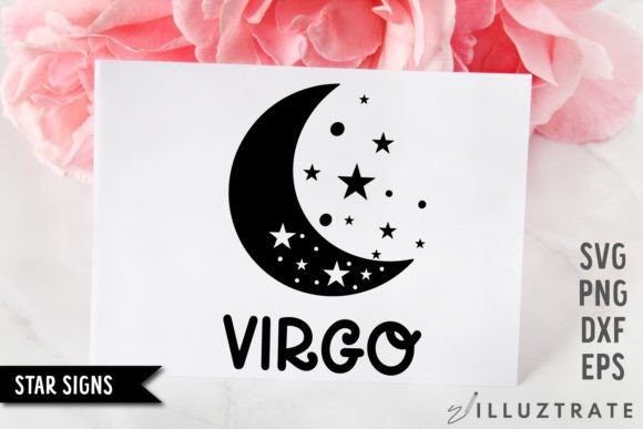 Download Virgo SVG Cut File | Star Sign Cutting F - Star sign Collection