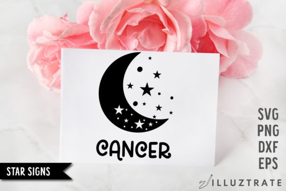 Download Cancer SVG Cut File | Star Sign Cutting - Star sign Collection