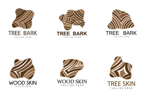 Download Wood Layer Logo Tree Bark Structure Desi - Wood layer Collection