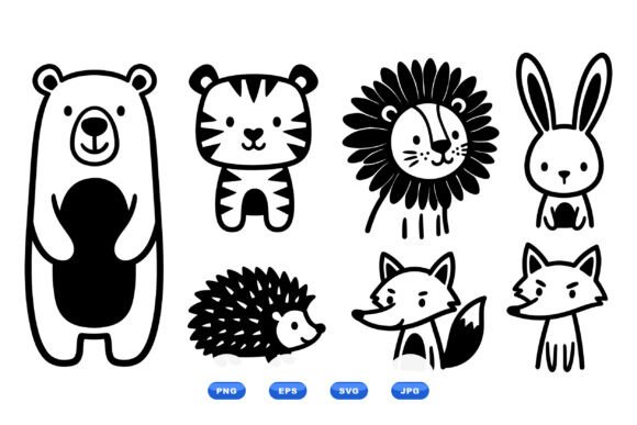Download Woodland Animal SVG Clipart - Woodland animal svg Collection