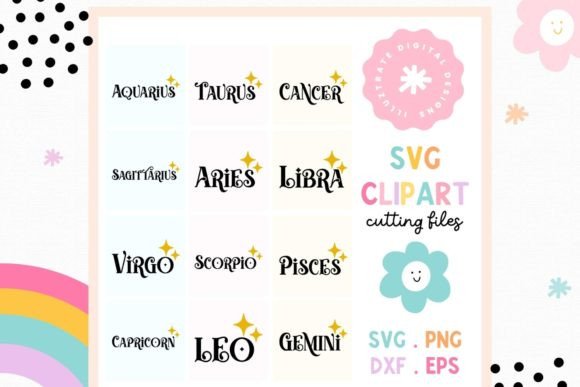 Download Star Sign SVG Cut File | Horoscope - Star sign Collection