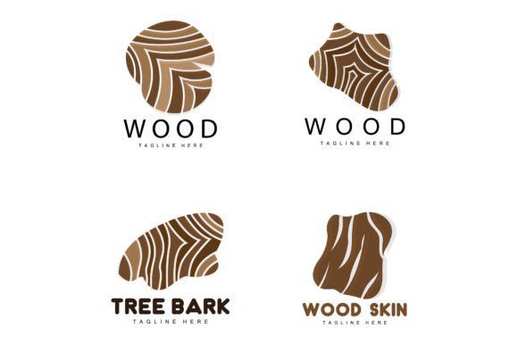 Download Wood Layer Logo Tree Bark Structure Desi - Wood layer Collection