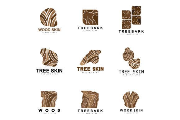 Download Wood Layer Logo Tree Bark Structure Desi - Wood layer Collection